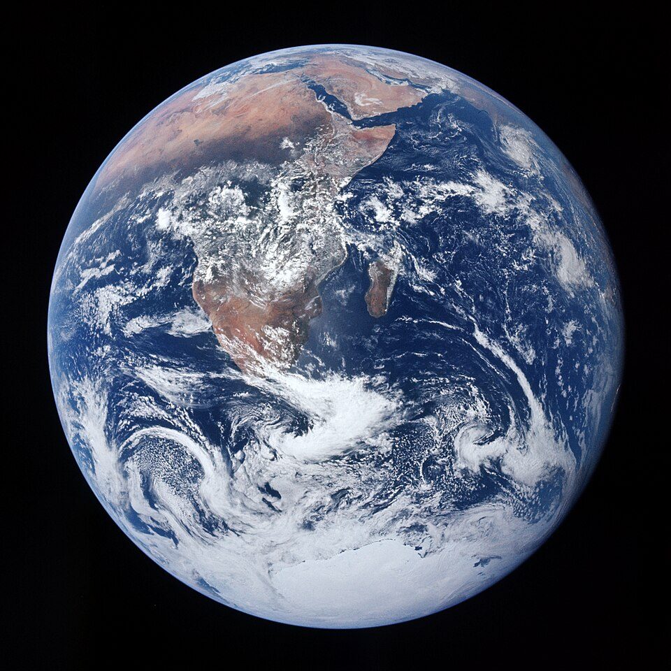 La Terre vue de l’espace