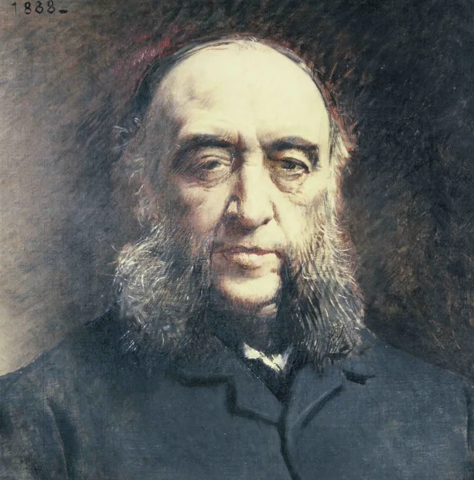 Jules Ferry, portrait par Léon Bonnat, 1888.