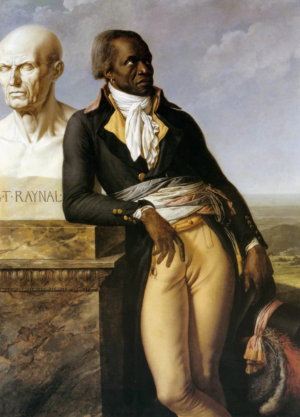 Portrait de Jean-Baptiste Belley, député de Saint-Domingue — Anne-Louis Girodet, 1797